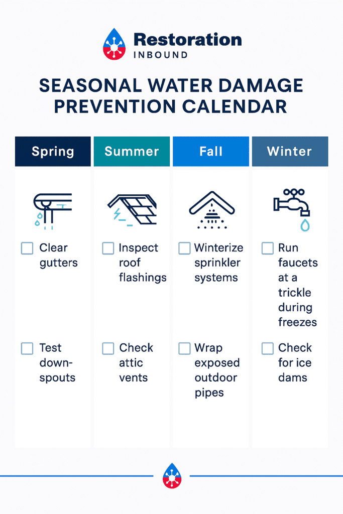 Seasonal Maintenance Calendar